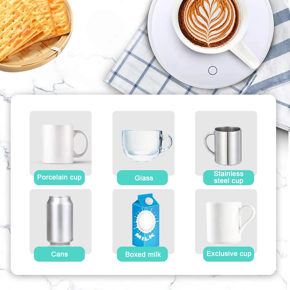 

USB Heating Coaster Portable Cup Heater Smart Touch Cup Heating Pad