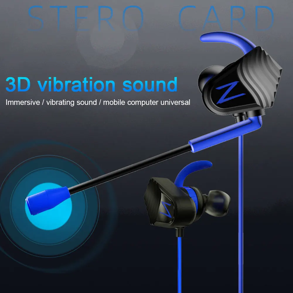 KISSCASE V13 1 есть курица игровая гарнитура in ear компьютерных игр голос мобильный