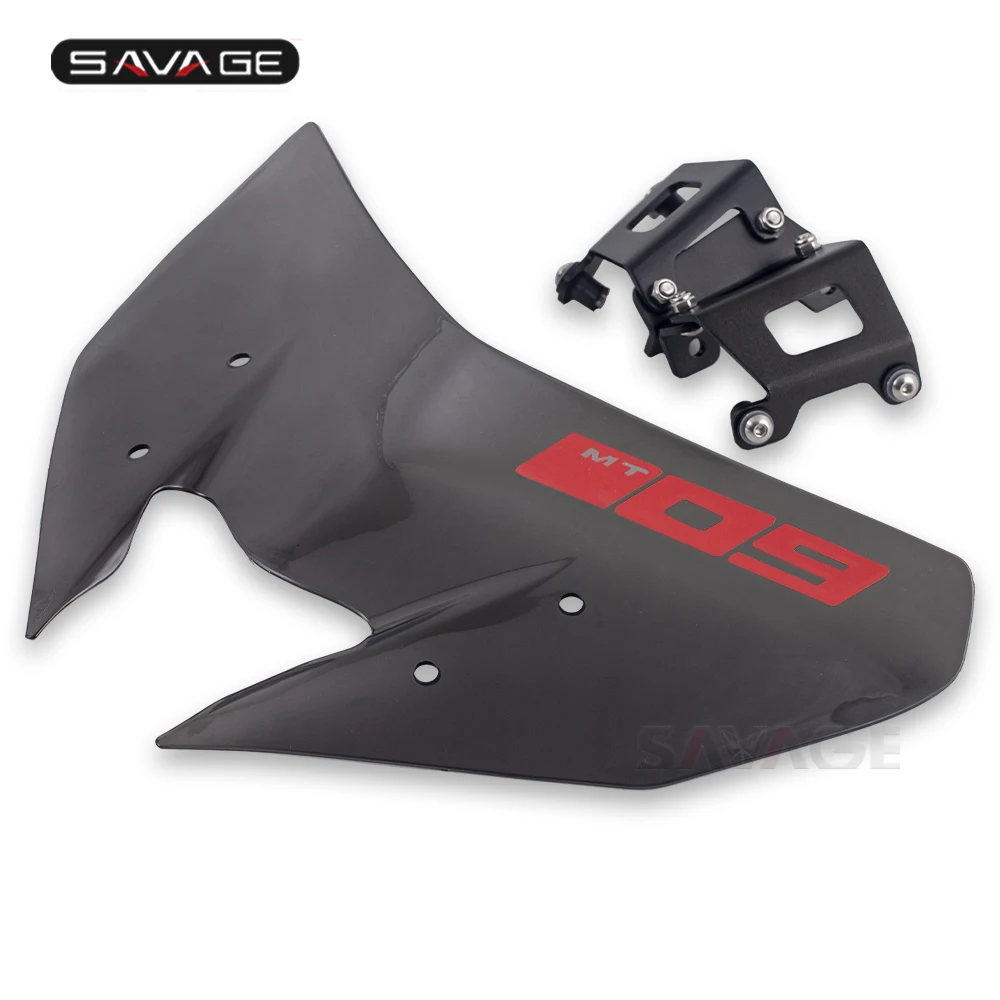 Windscreen For YAMAHA MT-09/SP FZ-09- 18 19 Windshield Pare-brise Motorcycle Wind Deflectors MT-09SP MT09 FZ09 MT FZ 09