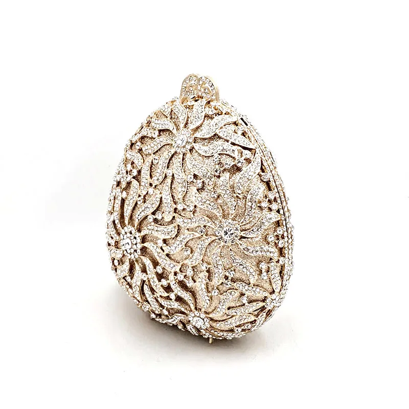 Роскошные женские свадебные кошельки элегантные дизайнерские сумка яйцевидной