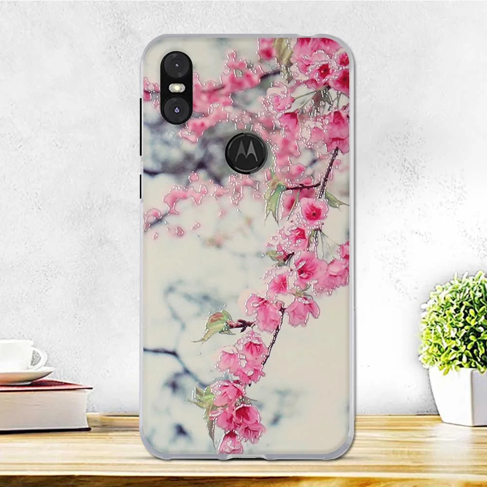 Чехол для Motorola One, силиконовый мягкий ТПУ чехол для мобильного телефона, милый бампер, черный чехол для Fundas Moto P30 Play, чехол для телефона