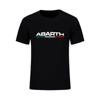 fiat abarth mens t shirt sports racing tshirt fashion brand premium clothing short sleeve comfort cotton print t shirt