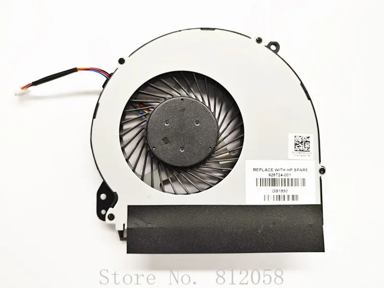 Оригинальный новый ноутбук центральный процессор вентилятор охлаждения для HP 17-X