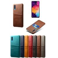 for samsung galaxy a30s a50 a50s a70 credit card case vintage leather wallet case for samsung a51 a71 card slot hard cover funda