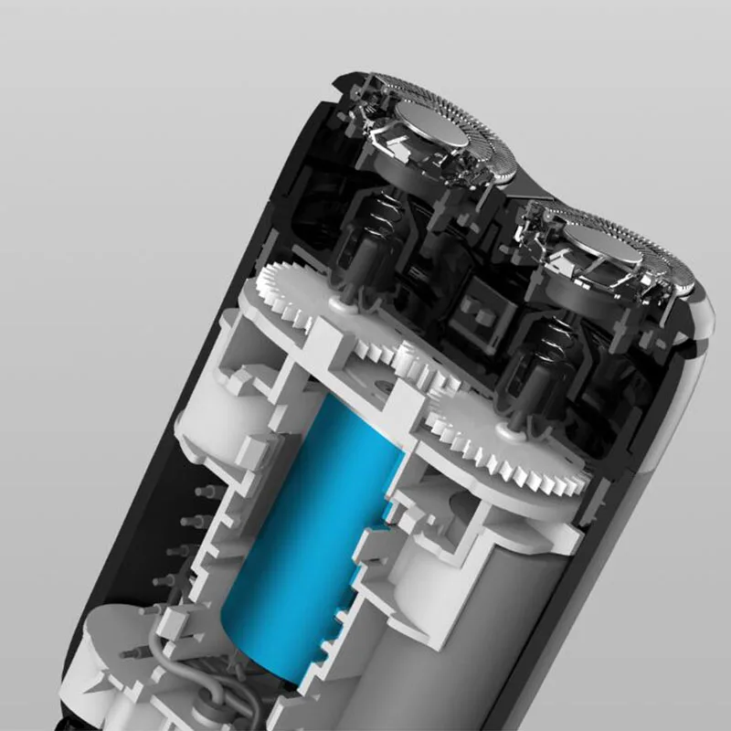 Оригинальная Мужская электрическая бритва Xiaomi Mijia для влажного/сухого бритья IPX7