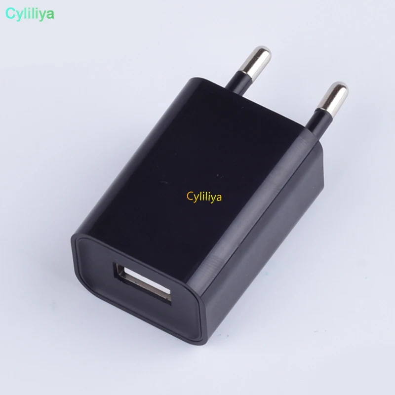 100 шт. США ЕС Plug настенные usb зарядные устройства 5V1A адаптер путешествия удобный