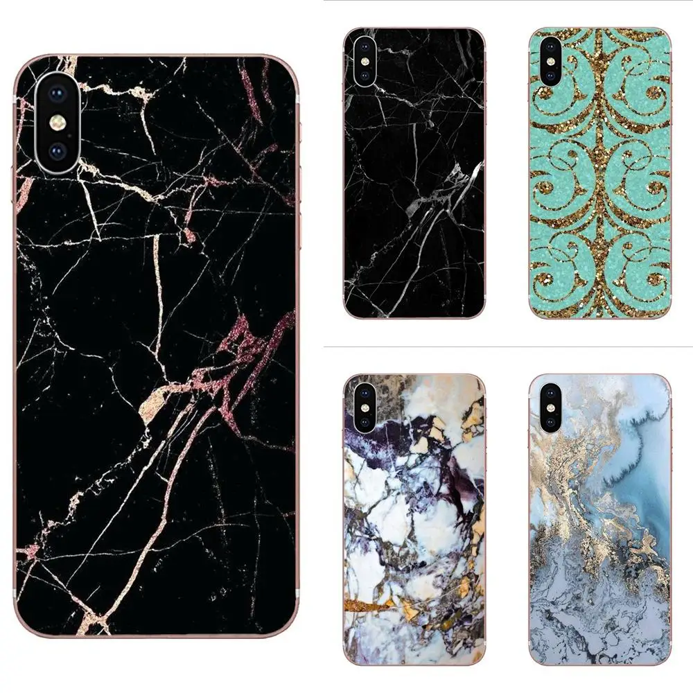 Красивый цветной мраморный рисунок для Xiao mi 3 4 4C 4i 5 5s 5X6 6X8 SE Pro Lite A1 Max x 2 Note