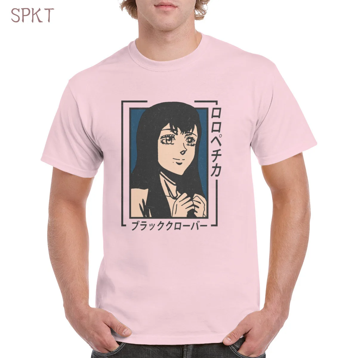 

Black Clover Lolopechka Manga BlackClover Anime 100% Cotton Tshirt Top Harajuku Aesthetic Tshirt Oversized clothes Female/Man