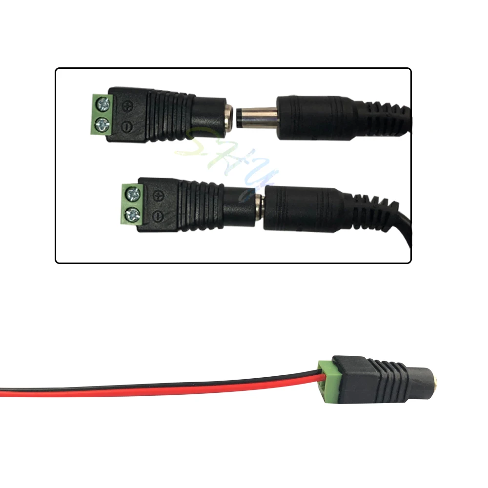 DC 12 V-24 V 6A Светодиодные ленты диммер переключатель pwm контроллер переключателя DC Jack разъем адаптера светодиодный разъем светодиодный контроллер для RGB