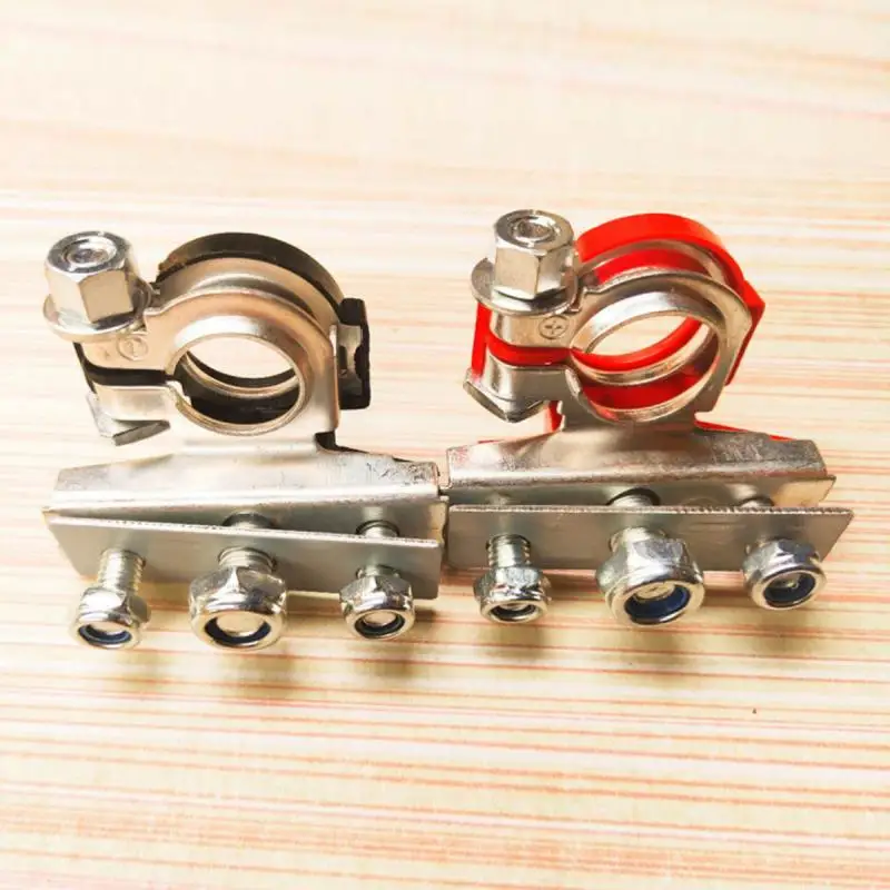 

Auto Battery Terminal Connector Battery Quick Release Battery Clamps High Quality OBD Adapter Cable 2pcs Car Accessories