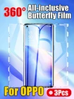 Find X5 X3 X2 Pro Передняя и задняя защитная пленка для OPPO Reno 6 5Pro мягкая Гидрогелевая пленка с бабочкой Reno7Pro 4Pro 3Pro полноразмерная