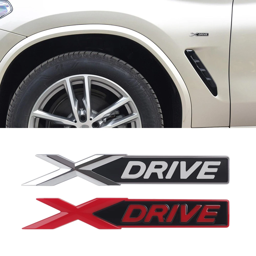 Наклейка на боковое крыло автомобиля логотип XDRIVE значок кузова наклейка для BMW E90