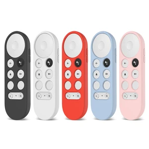 new 2021 silicone remote control cover for chromecast with for google tv voice remote anti lost case for chromecast 2020 free global shipping