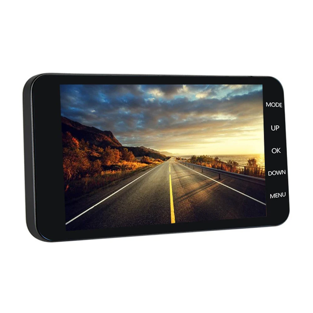 

Car DVR Camera Recorder 1080P Full HD 4 Inch LCD Screen Night Vision Dual Dash Cam 170 Super Wide Angle Motion Detection