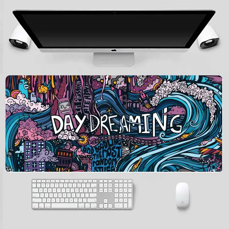 

Graffiti gamer play mats Mousepad Desk Table Protect Game Office Work Mouse Mat pad X XL Non-slip Laptop Cushion
