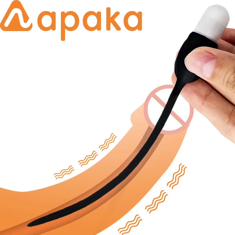 Товары для взрослых уретральный вибратор силиконовый катетер МОЩНАЯ ВИБРАЦИЯ