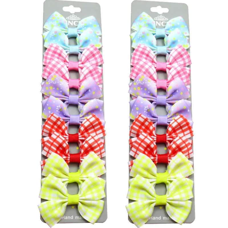 Милые заколки для волос с цветами 20 шт./лот корсажная лента бантом зажимы 2020