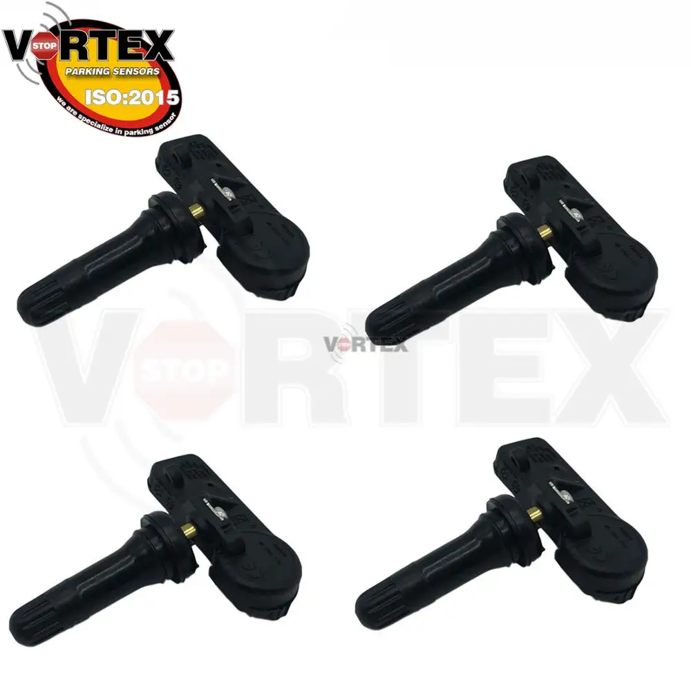 Датчик контроля давления в шинах 4 шт. 433 МГц TPMS для Jeep Wrangler Grand Cherokee Dodge Challenger