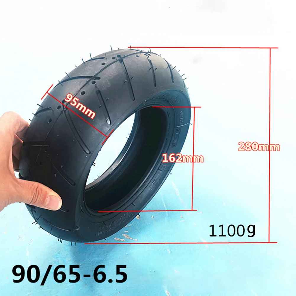 

1pc 11 Inch Electric Scooter Upgrade Replacement Part Tire 90/65-6.5 Thickened Vacuum Tire Outer Tire