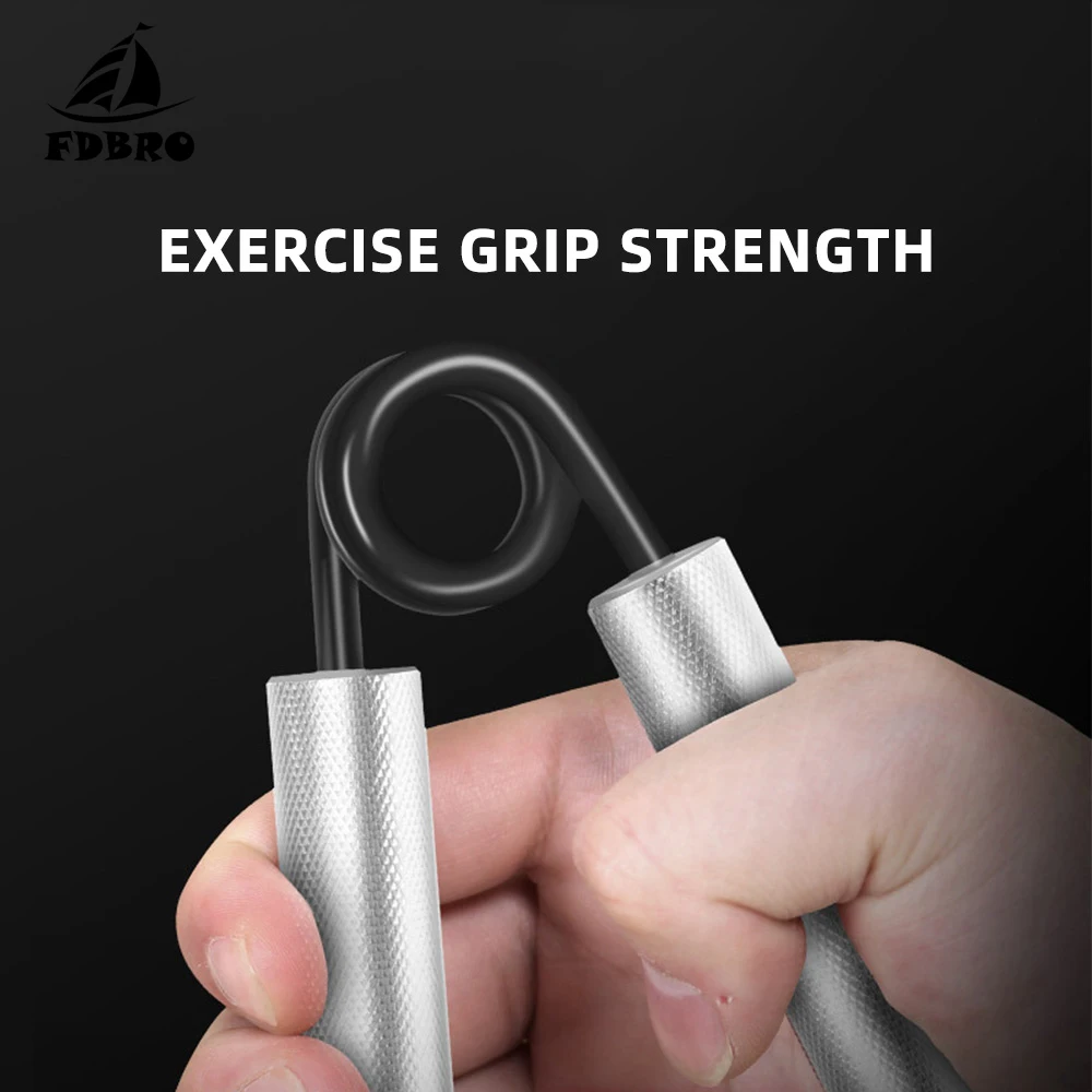 

FDBRO 100-300lbs Heavy Hand Fitness Grips Expander for Fitness Forearm Arms Muscle Grip Training Hand Grip Strengthener
