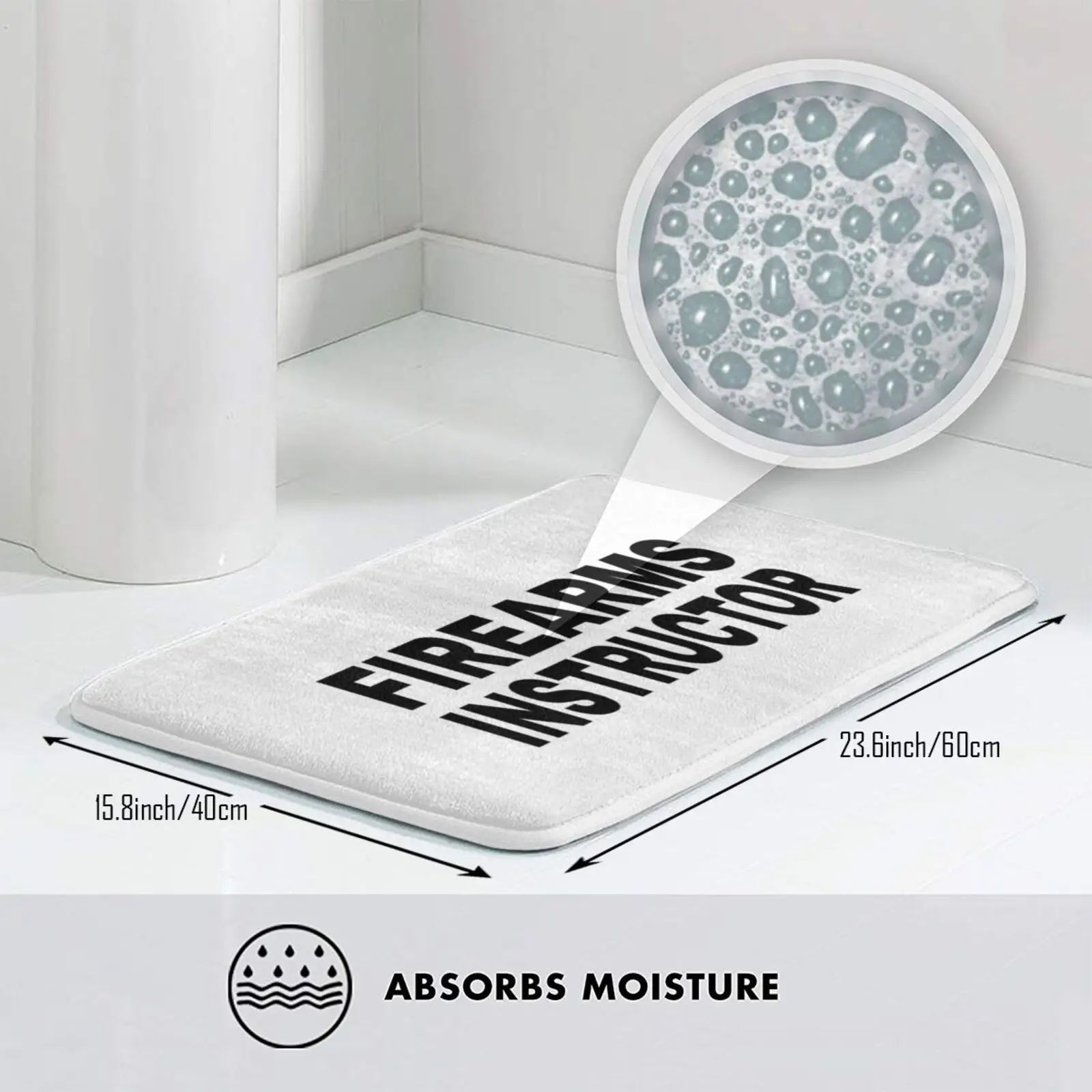 Официальный дизайн коврика для инструктора по производству огнестрельного