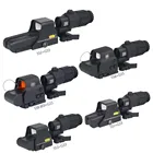 Тактический прицел 551 552 553 558 Red Dot sight G33, голографический прицел для винтовки, прицел подходит для Пикатинни 20 мм, рельсовое крепление для быстрого прицеливания