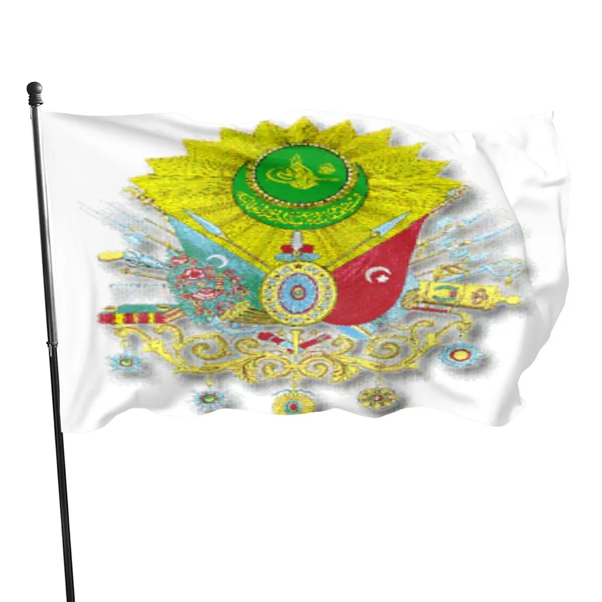 Герб - Османская империя Султана Абдулхамид II Абдул Хамид Абдулха Паттерн Флаг.