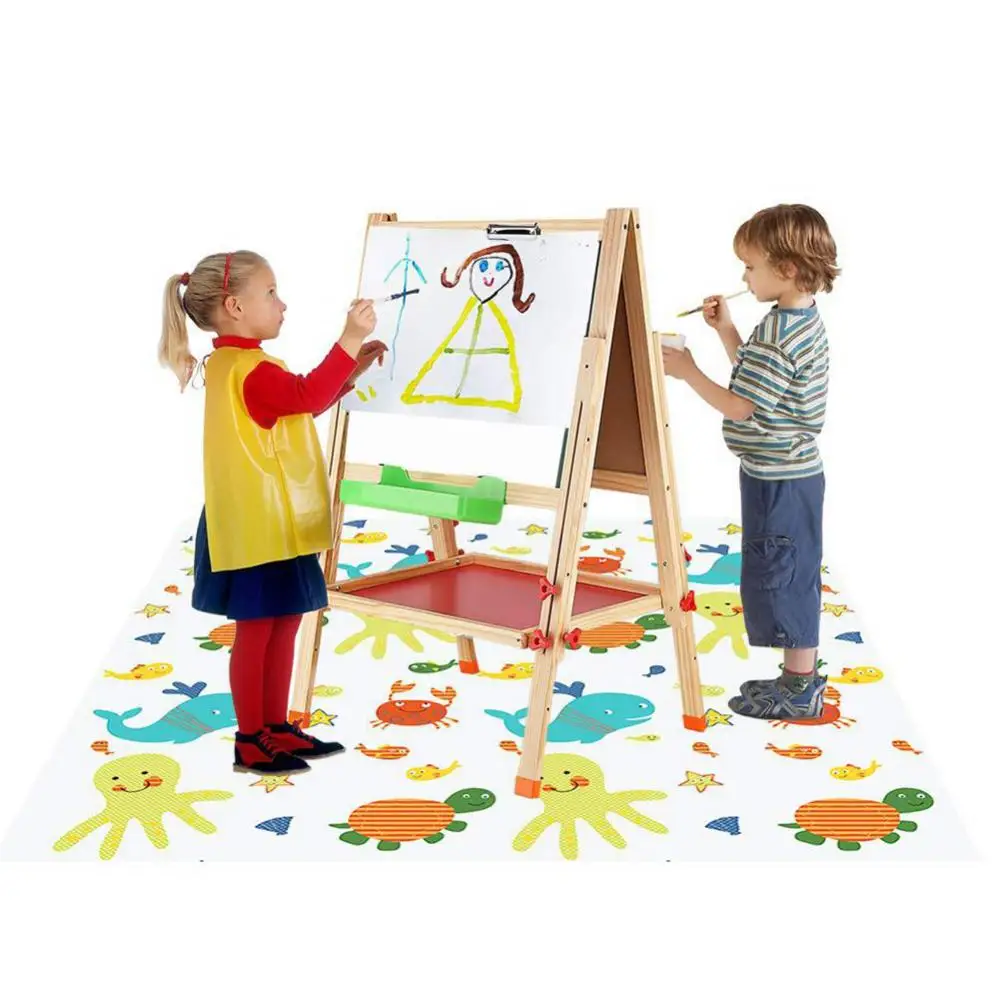 Детский водонепроницаемый складной игровой коврик детская игровая комната