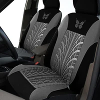 universal car 2 front seat cover cushion protector butterfly embroidery styling car seat protector