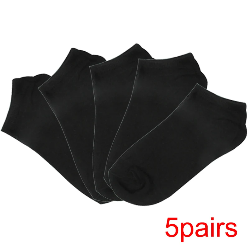 style 2 5 пар, женские носки, пара лодочек, унисекс, сетчатые женские носки, женские летние короткие носки до лодыжки, белые, серые, черные, Chaussette Sokken - Цвет: style 2