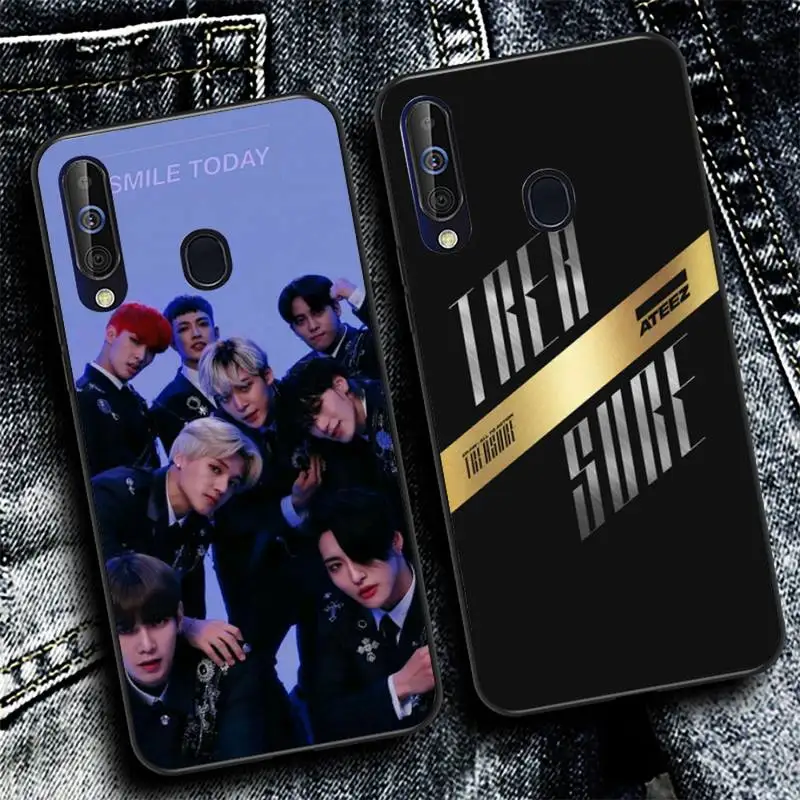 

YNDFCNB ATEEZ Phone Case for Samsung A51 01 50 71 21S 70 10 31 40 30 20E 11 A7 2018