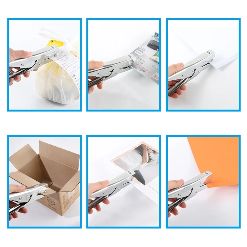 

Metal HandHeld Stapler Desktop Manual Plier Stapler Labor-Saving Binding Machine
