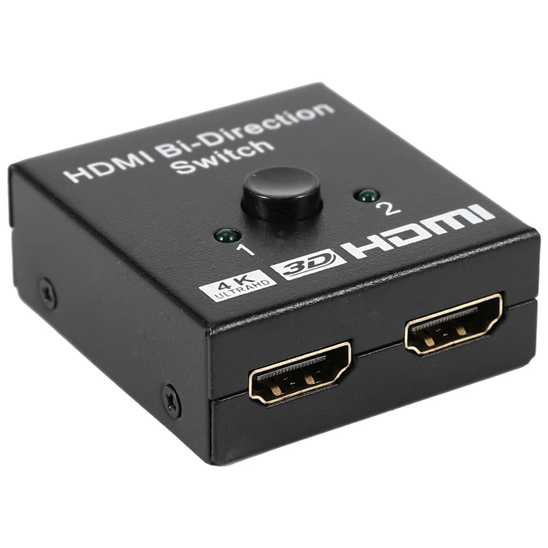 HDMI 2 0 переключатель двойного направления 1080P 3D 4K x 2K коммутатор 2X1 или 1X2