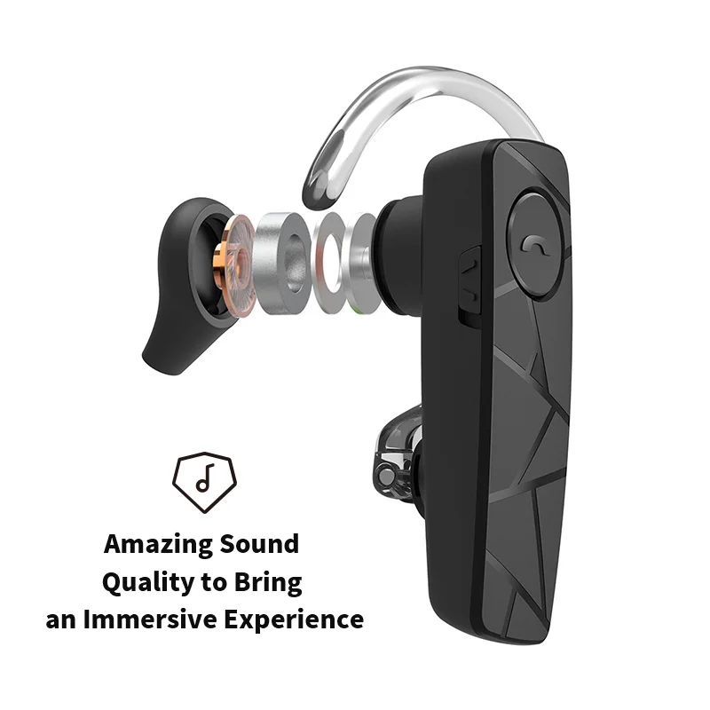 Римская Беспроводная bluetooth-гарнитура деловые наушники свободные руки микрофон