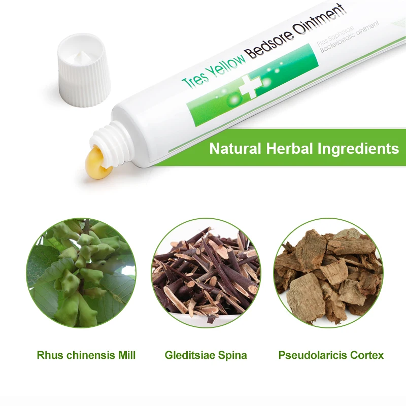 

1pc Medical Herbal Antibacterial Oil Bacteria Cream Natural Anti Psoriasis Plaster Dermatitis Eczema Pruritus Ointment Skin Care