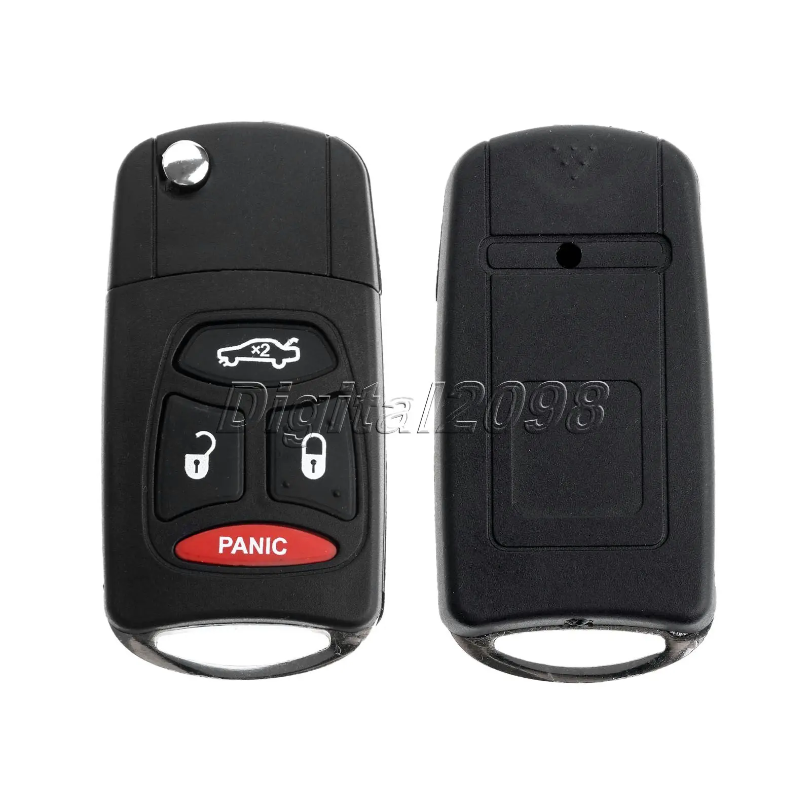 Yetaha Сменный Чехол для дистанционного ключа Fob складной откидной открывания