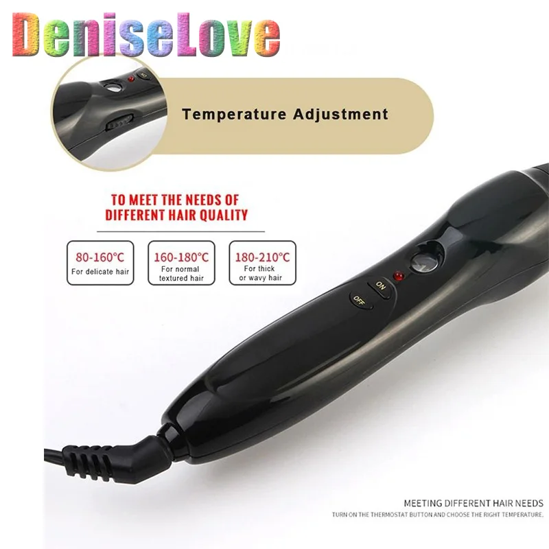 Hot Heating Comb Hair Straightener Iron Straight brush Curling Curler US/EU/UK Pulg Flat Irons Straightening | Шиньоны и парики