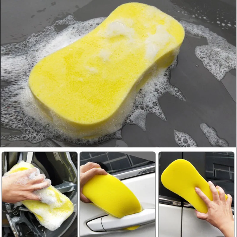 

Sponge Brush Suitable for Cleaning All Parts of The Whole Body Detailing Car Products Car Wash Brush Sponge Limpieza Coche