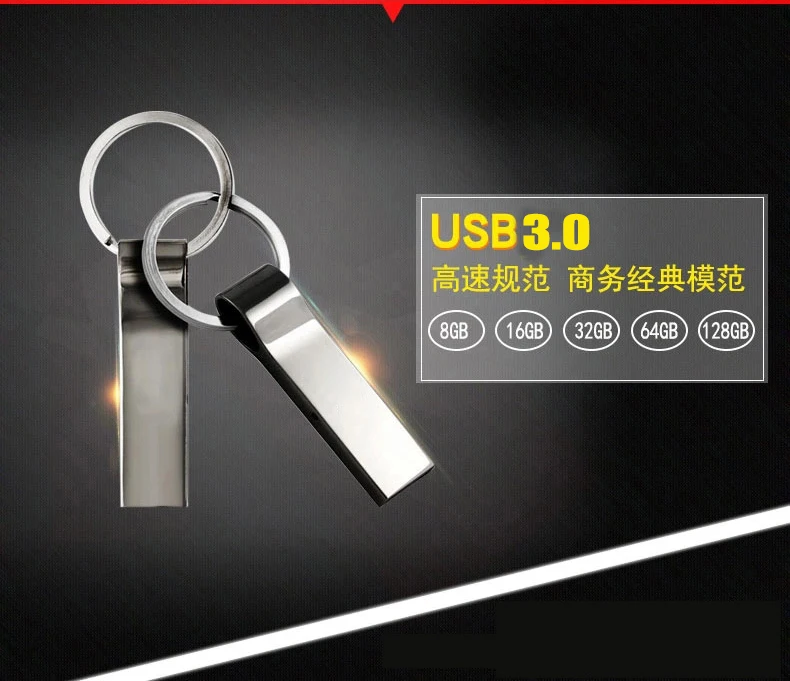 Cle USB 3 0 флеш-накопитель 128 ГБ 1Гб ТБ 512 256 флэш-накопитель personalizado Водонепроницаемый