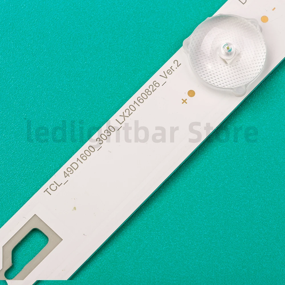 8PCSLED полоски для подсветки 49E301 49U3600C 49HR332M05A0 V3 V4 Yha 4C-LB490T-HR4 YH1 YH7 YHJ yh6 TCL-49D1600-3030 49U2200 X49 -