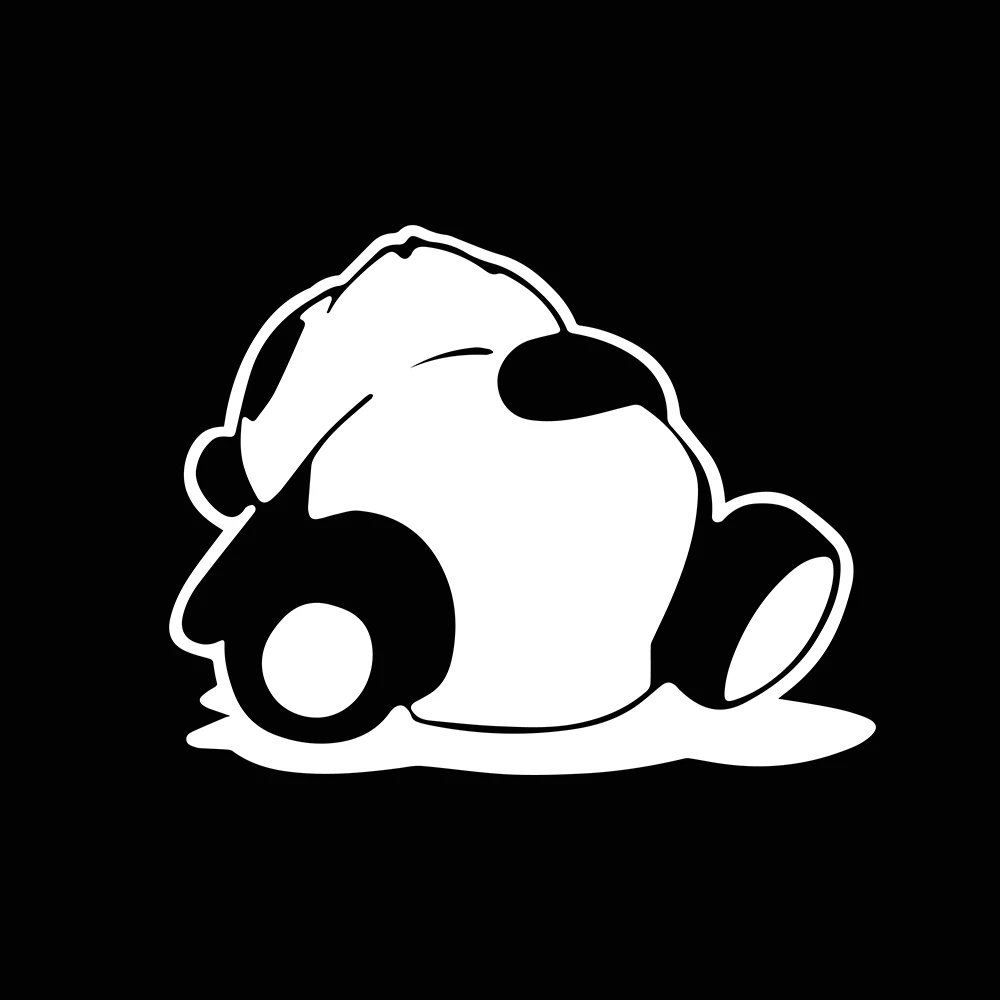 

Cute Sleeping Panda Car Animal Sticker Vinyl Body Window Bumper Stickers and Decals for Auto Decorations Accessories Car-styling