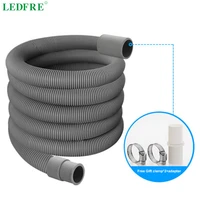 ldefre washing machine drain hose extension kit fit od20 or 25 outlet fully automatic drum 2 5feet to 50feet lf25002