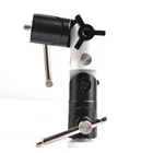 Аксессуары для камеры DSLR 14-38 дюйма, поворотный держатель для вспышки, держатель для зонта, подставка для освещения, винтовые адаптеры-браслет