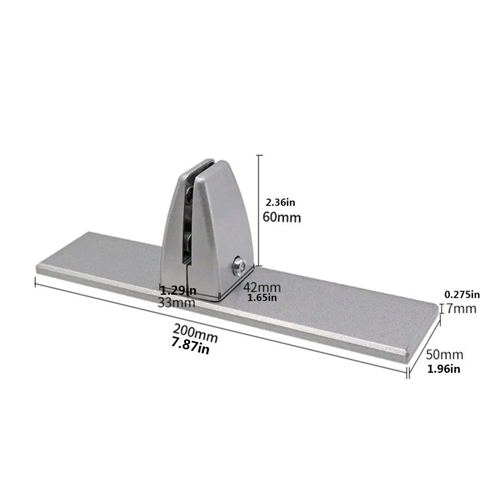 

Extended Movable Desk Flat Bottom Screen Clip Acrylic Baffle Fixing Clip Bezel Base Desk Accessories