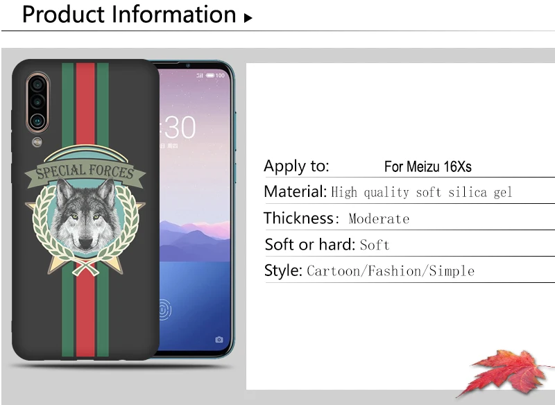 Телефон eiimoo чехол для Meizu 16 Xs чехол 16Xs M926Q силиконовый мягкий милый мультяшный принт задняя крышка для Meizu Meilan 16Xs чехол 6,2"