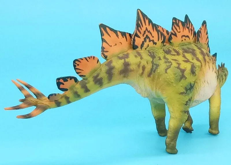 PNSO Dinosaurios Biber Стегозавр доистория модель животного динозавр фигура Кукла Классические игрушки для детей