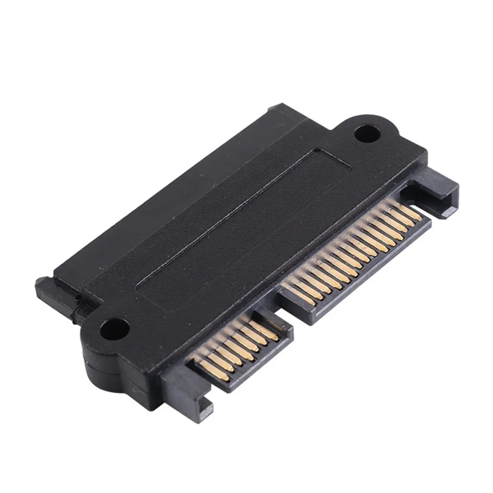 Переходник с разъемами sata 22Pin папа на 3 5 и 2 дюйма SATA 7 + 15 22P прямой переходник |