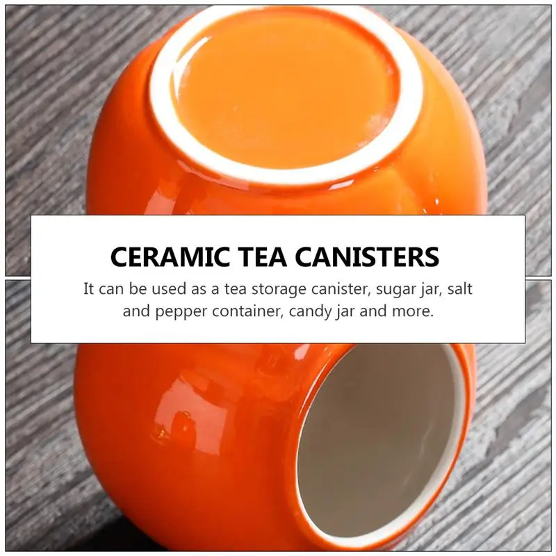 1 шт. керамический контейнер для чая подарочный держатели хранения конфет дома с