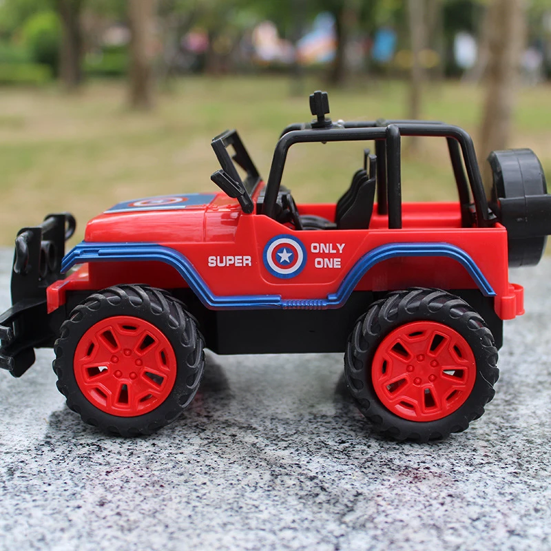 Высокая скорость 4CH 1:24 электрический RC SUV автомобили радиоуправляемые игрушки для мальчиков Подарки с зарядным устройством и аккумуляторами