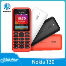 Nokia 130（2014）Refurbished Original unlocked 130 2G GSM 1020mAh Unlocked Cheap Refurbished Dual card phone Free shipping